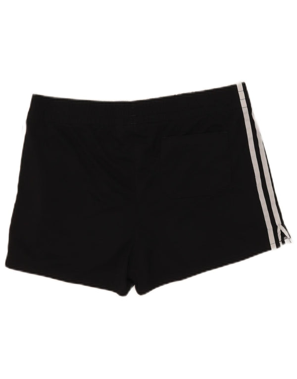 Pantaloni scurți sport Adidas pentru femei UK 12 Medium Black Poliester