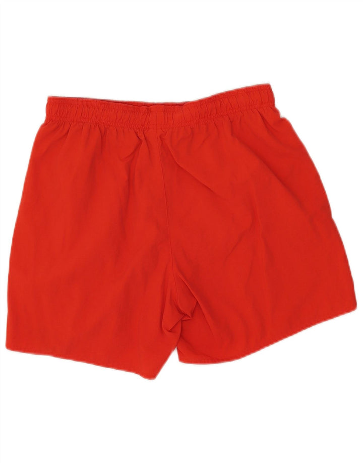 Pantaloni scurți de înot Adidas pentru bărbați, nailon roșu mediu