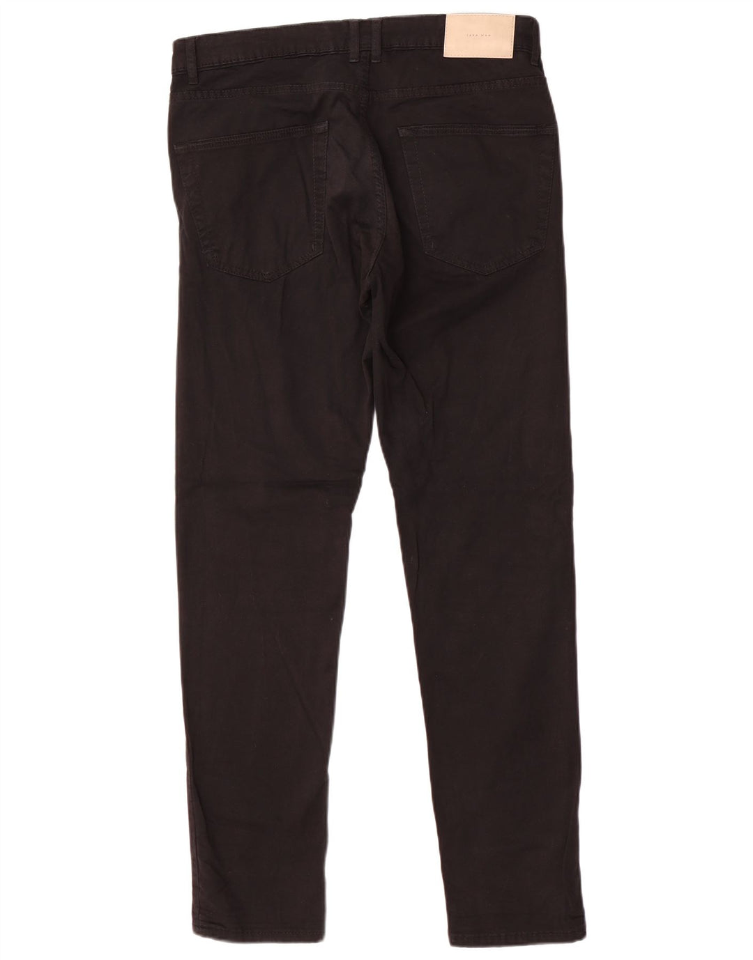 Pantaloni casual slim pentru bărbați Zara EU 40 Medium L31 L32 Negru