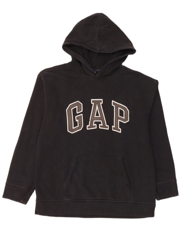 Gap Boys Pulover cu glugă grafic 14-15 ani 2XL bumbac negru