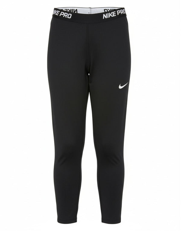 Leggings Nike Dri Fit Graphic pentru femei UK 14 Medium Black