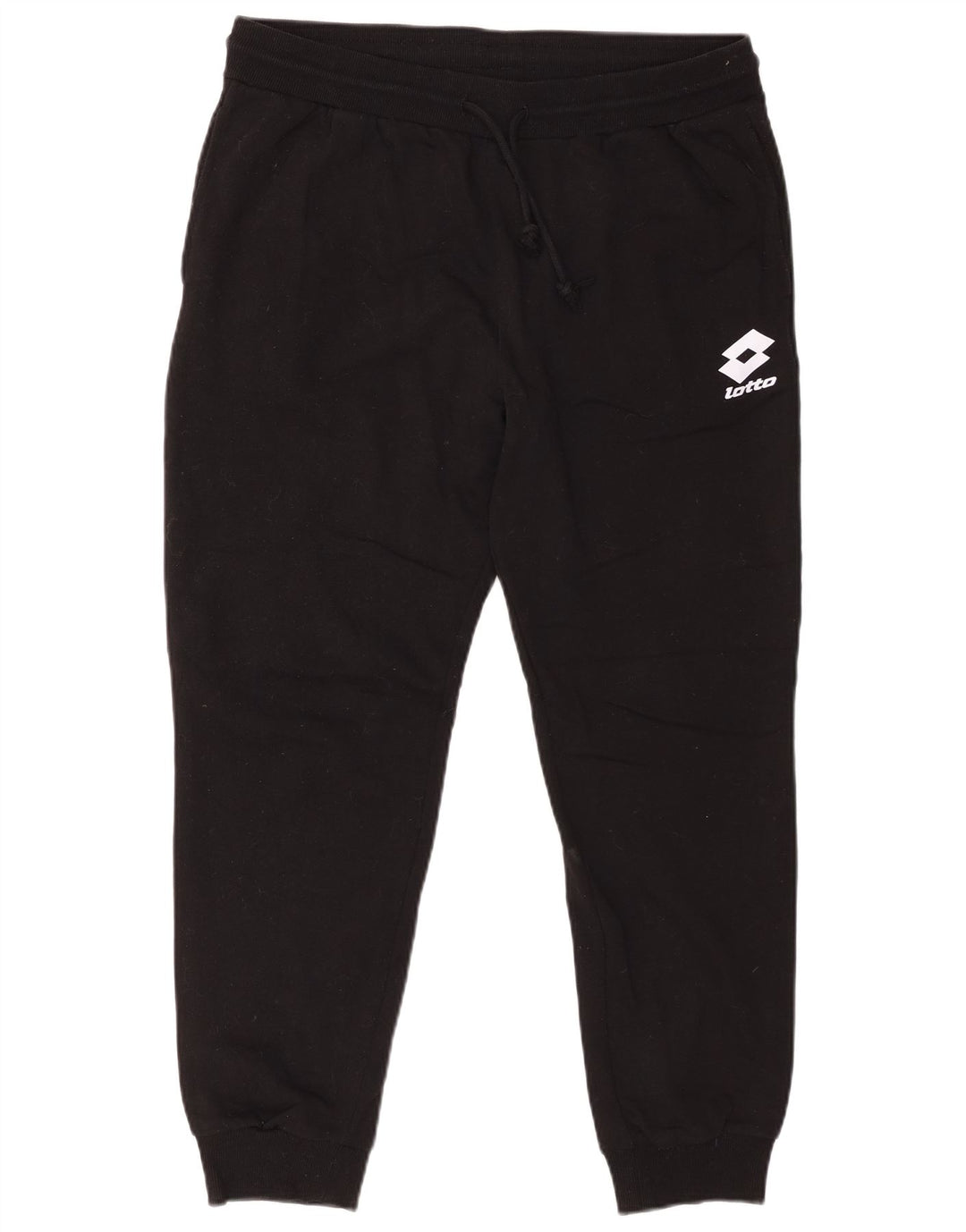 Pantaloni de trening LOTTO pentru bărbați Joggeri negri medii