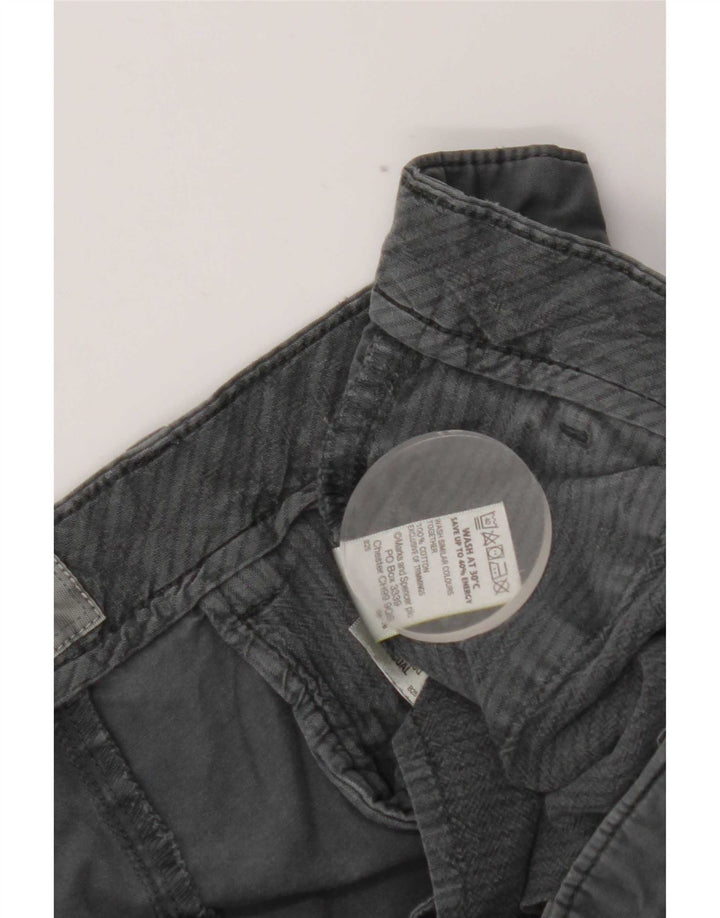 Pantaloni scurți chino pentru femei Marks & Spencer W36, bumbac gri mare