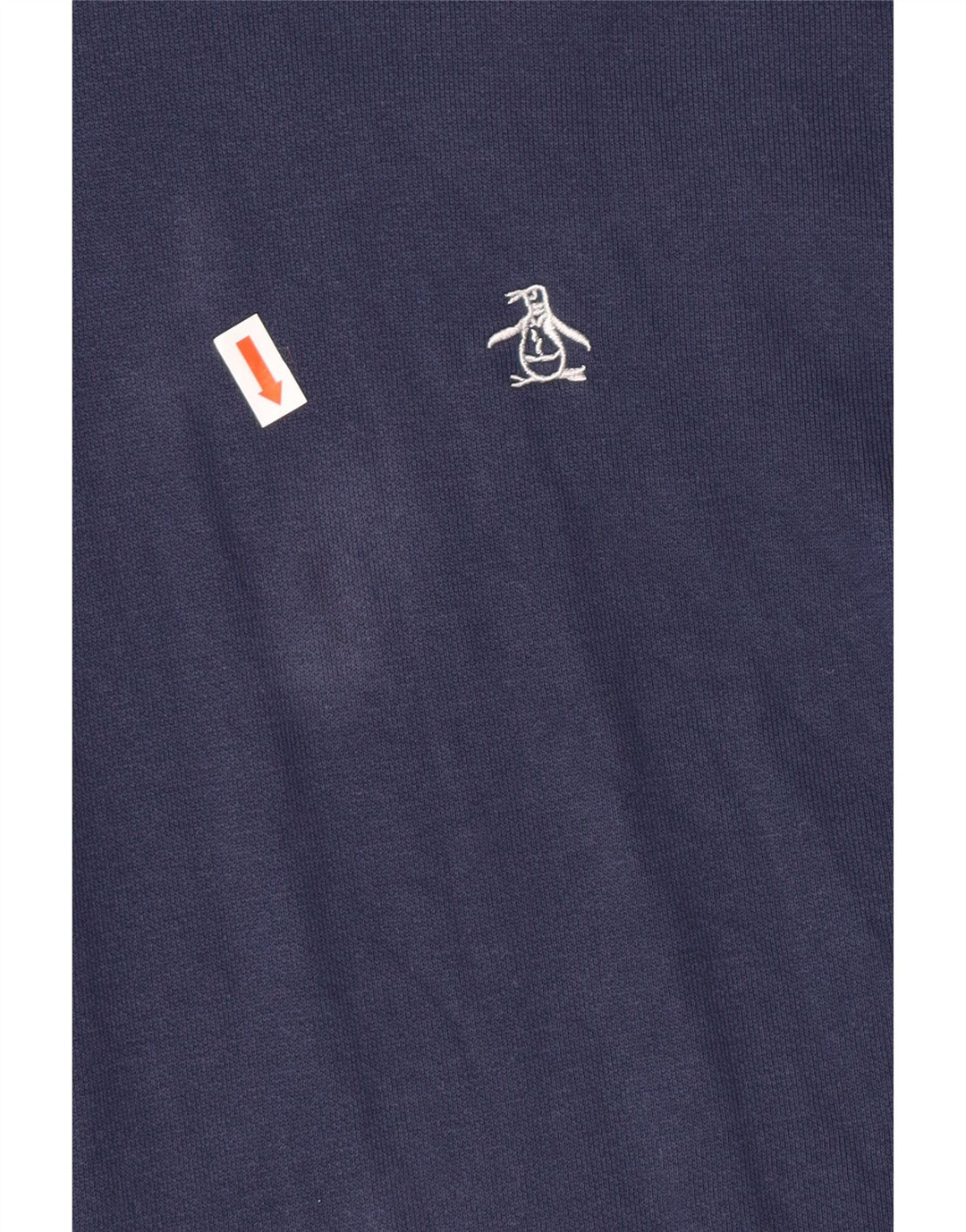 PENGUIN Pulover cu glugă pentru bărbați din bumbac mare, albastru bleumarin