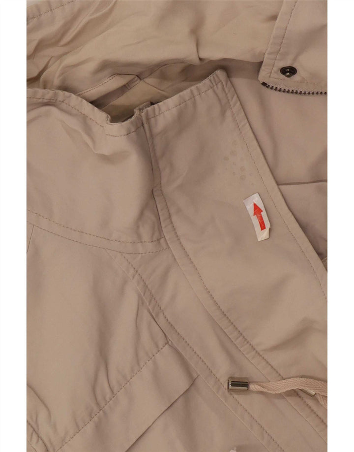 Massimo Dutti Jachetă Utilitară pentru Femei UK 14 Medium Beige Bumbac