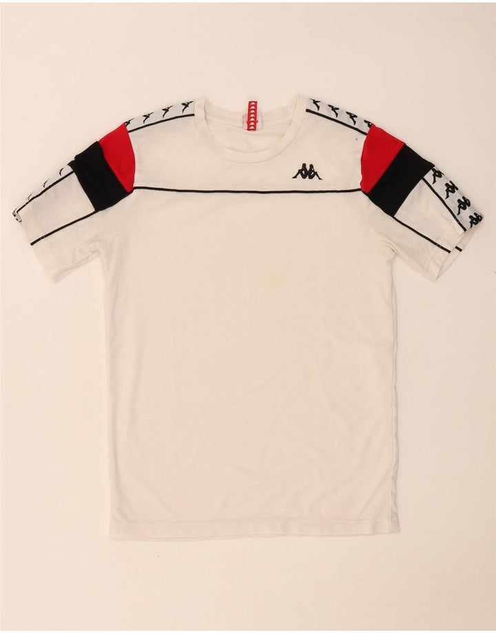 Tricou grafic pentru bărbați Kappa Top Medium White Colorblock