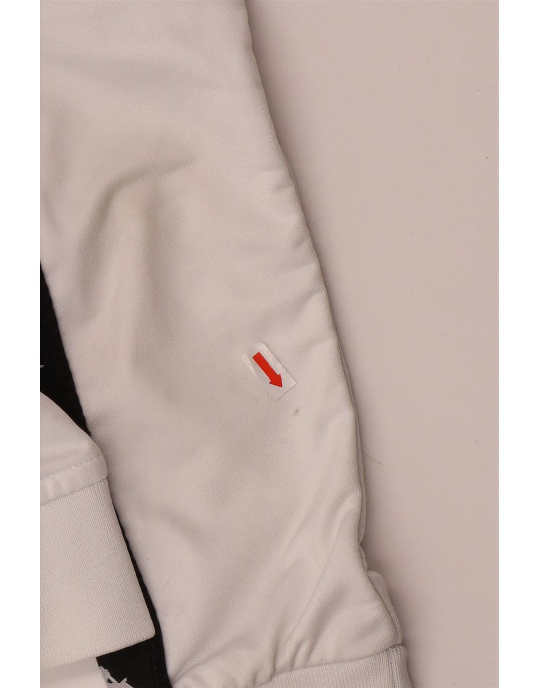 Jachetă de top pentru trening grafic KAPPA pentru fete 11-12 ani mic alb