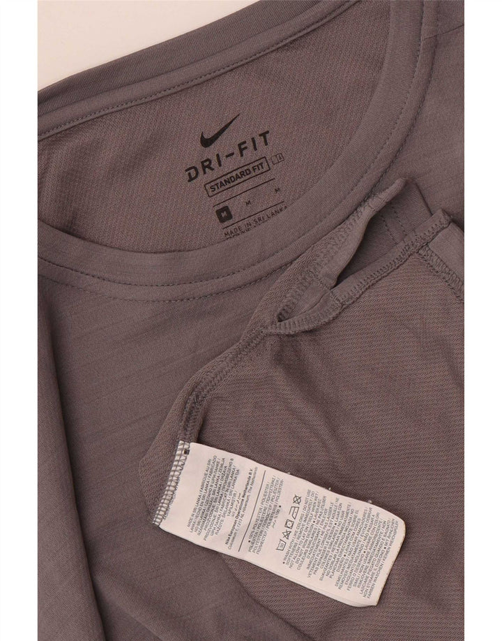 Tricou Nike Dri Fit Standard Fit Top Medium Gri Poliester