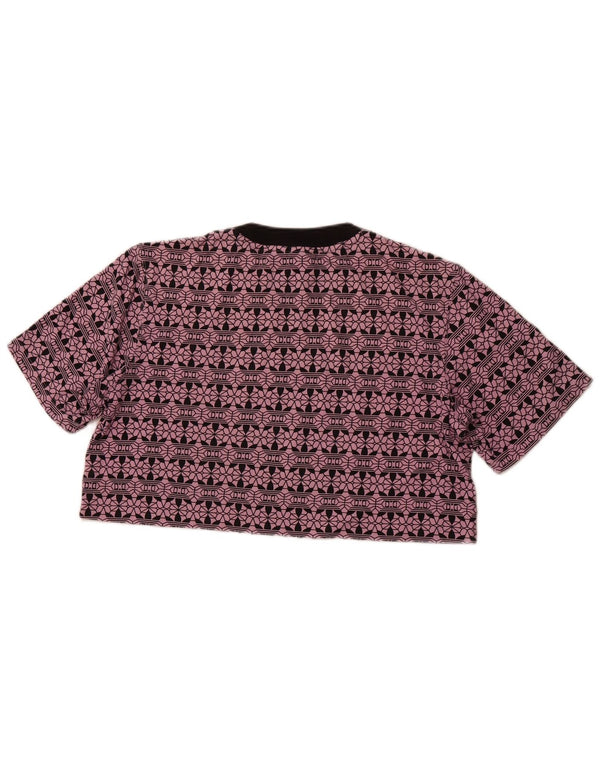 ADIDAS Tricou cu grafic supradimensionat pentru femei, UK 6 XS, bumbac violet