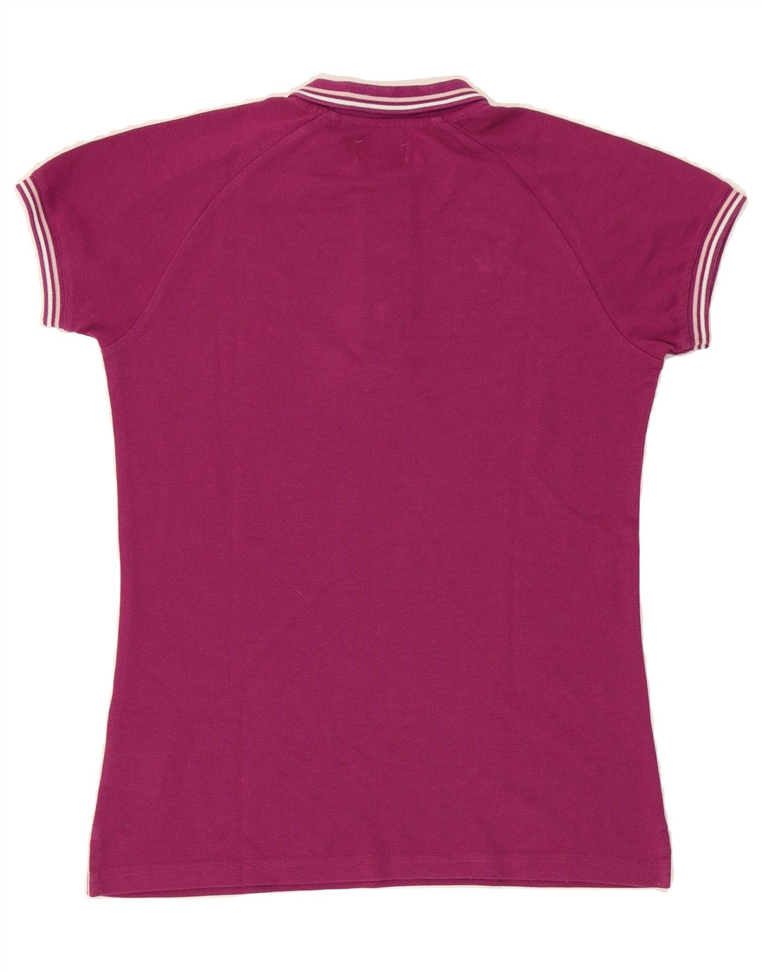 KAPPA Womens Polo Shirt UK 12 Medium Pink Polyester Vintage Kappa and Second-Hand Kappa from Messina Hembry 