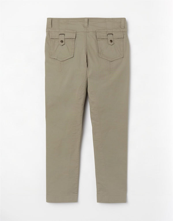 Pantaloni casual drepti pentru femei Dack's IT 46 Large W32 L28 Bumbac gri