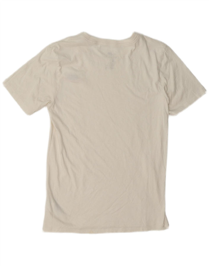 Tricou cu croi atletic Nike pentru bărbați Top mic, alb, bumbac