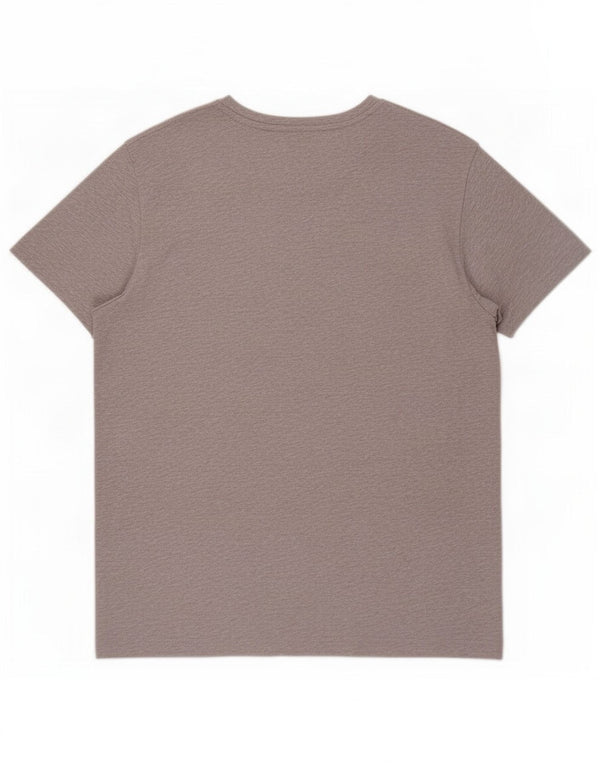Gant Bărbați Tricou Top Medium Gri Pete Bumbac