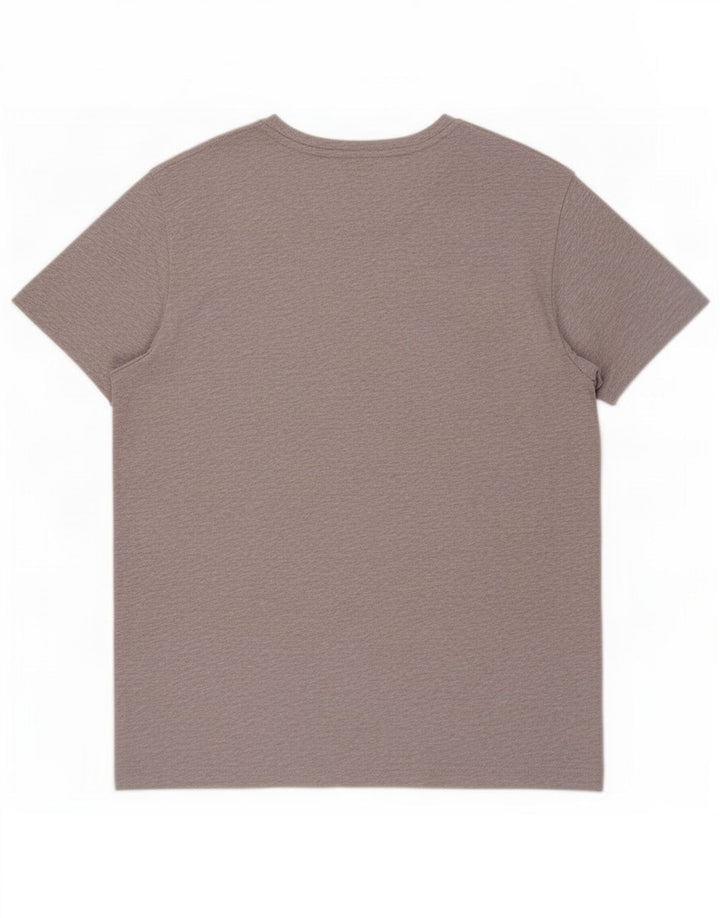 Gant Bărbați Tricou Top Medium Gri Pete Bumbac