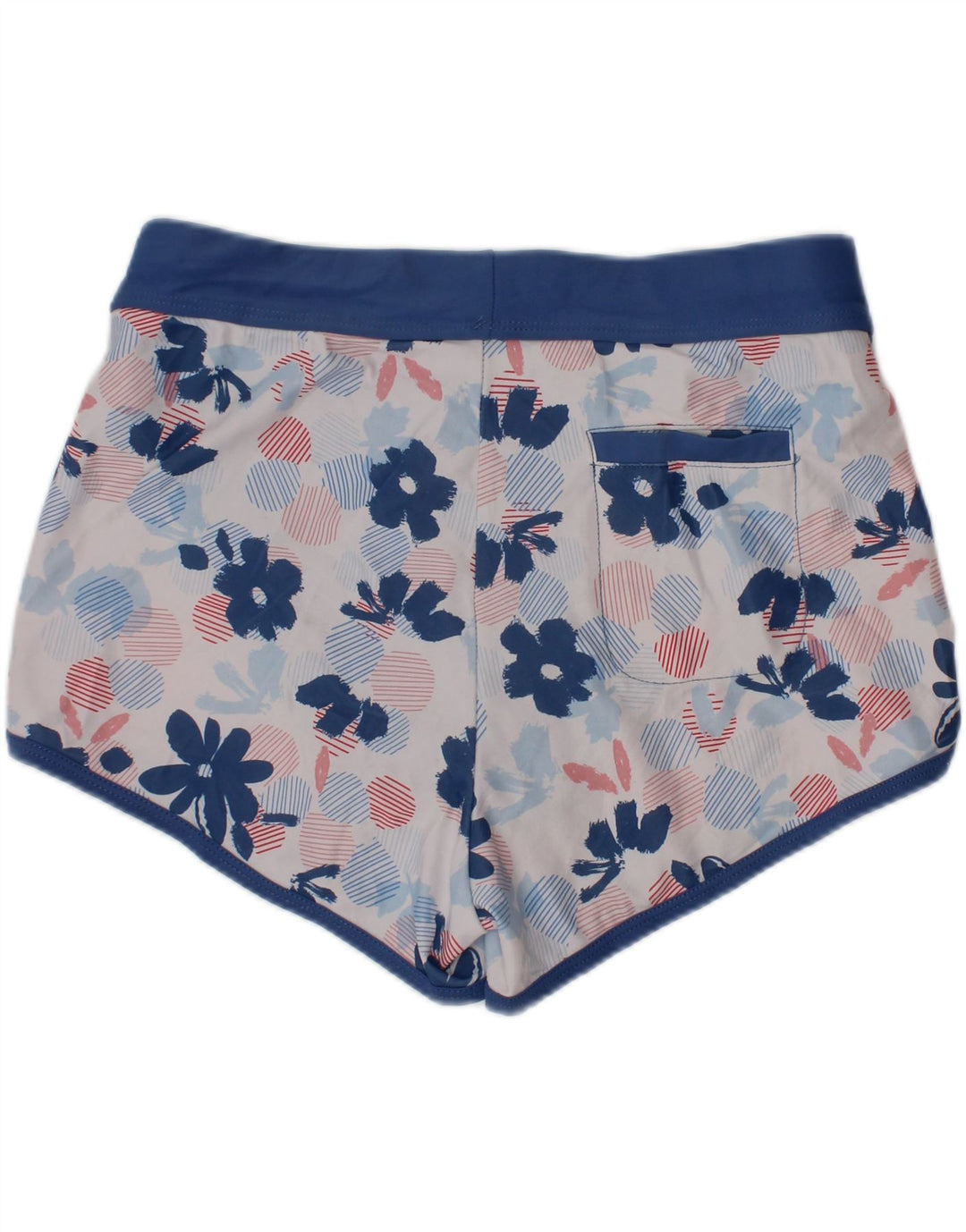 Eddie Bauer Pantaloni scurți de înot pentru fete 10-11 ani, albastru mediu, poliester floral