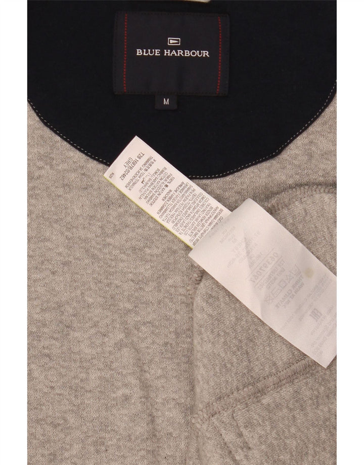 Jachetă de trening pentru bărbați Marks & Spencer Blue Harbour, bumbac, gri mediu