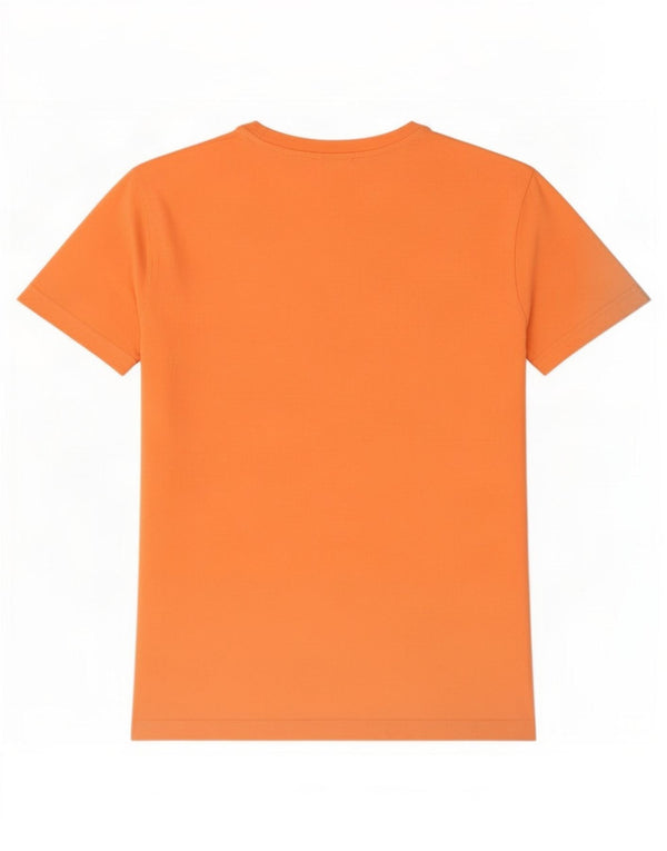 Tricou pentru bărbați Benetton Top XL bumbac portocaliu