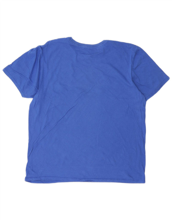 Tricou grafic NIKE pentru bărbați cu croială atletică Top mare albastru