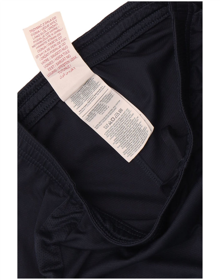 Pantaloni scurți sport Nike Dri Fit pentru băieți 10-11 ani, medii, poliester bleumarin