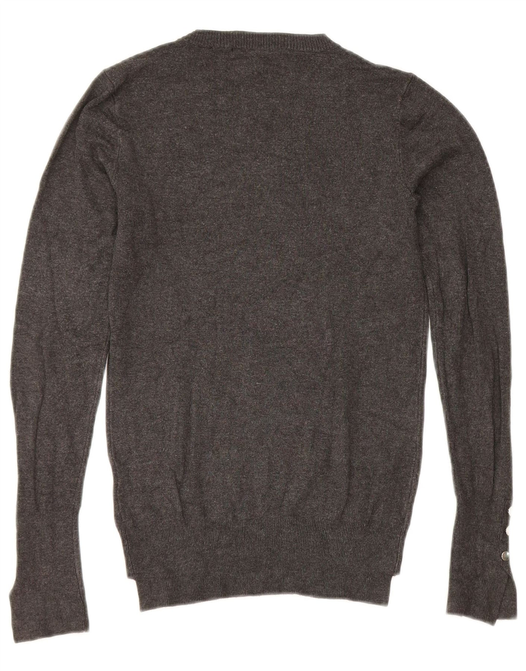 Pulover pentru damă Zara, cu gât turnut, UK 8, Gri mic