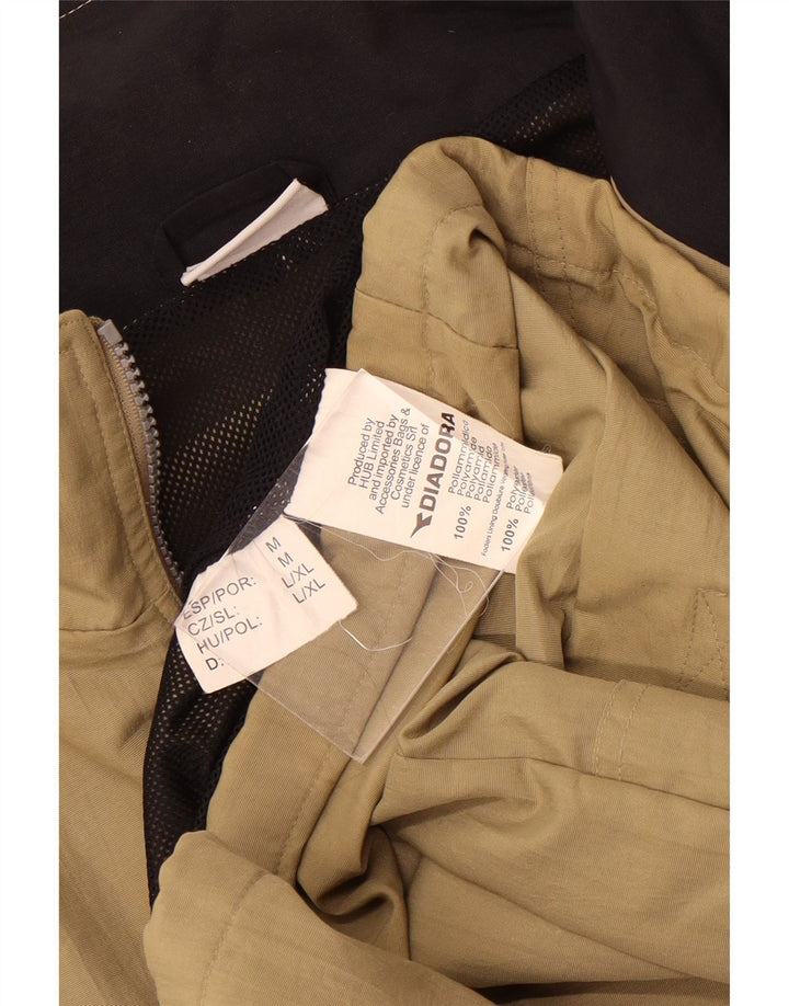 Jachetă de ploaie Diadora pentru bărbați UK 40 mare, bej, poliamidă
