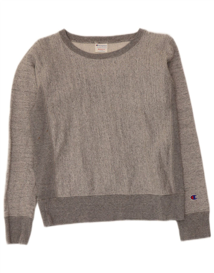 Pulover pentru femei Champion din Marea Britanie 10, gri mic, bloc de culoare
