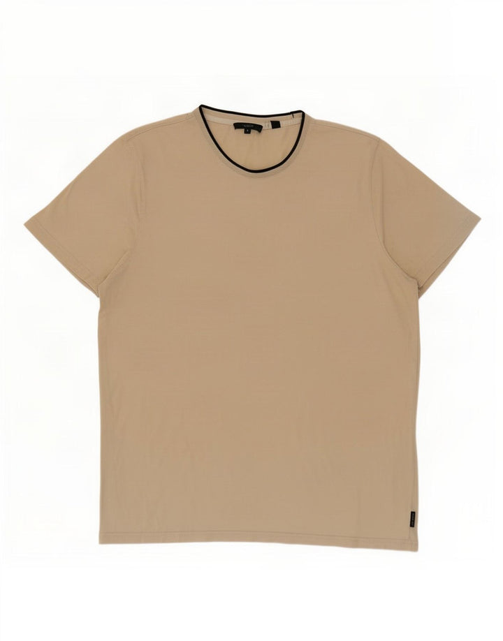 Ted Baker Tricou dama Top Marimea 4 Mare Bej Bumbac
