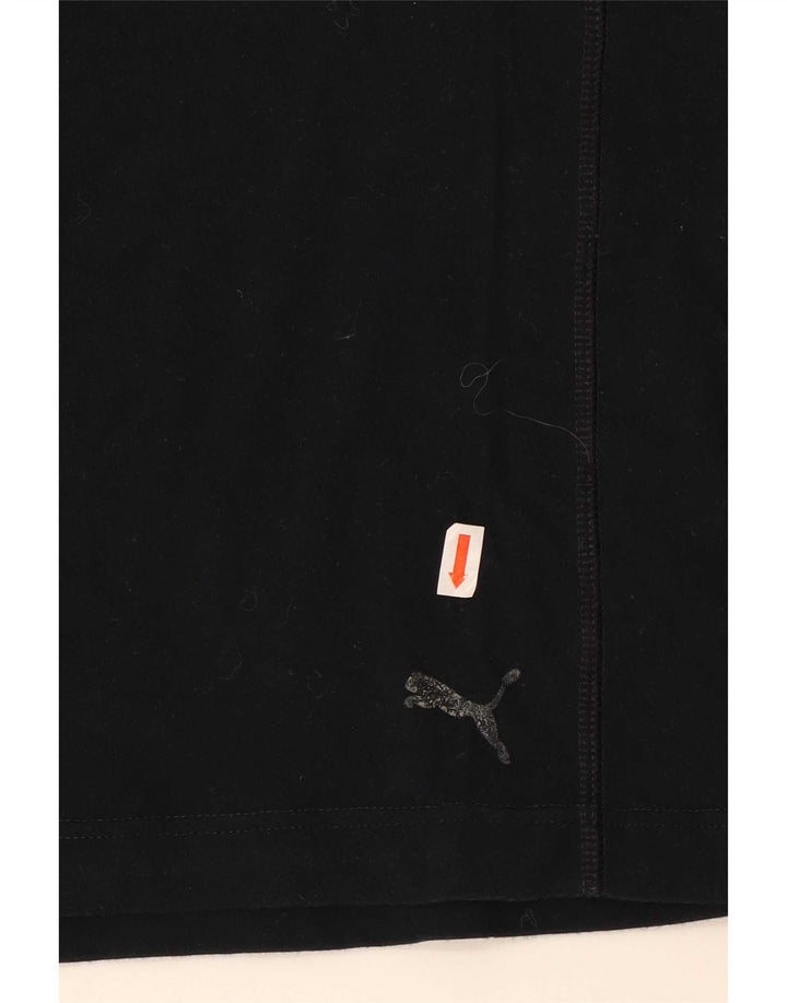 Tricou pentru bărbați Puma Top Medium Black Bumbac