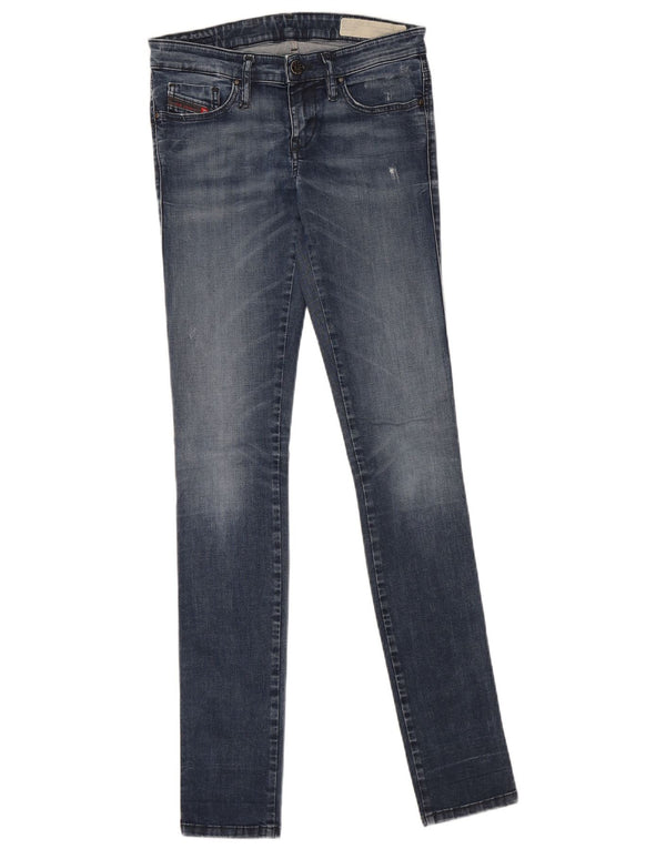 DIESEL Skinzee Slim Skinny Jeans W27 L32 Blue Bumbac