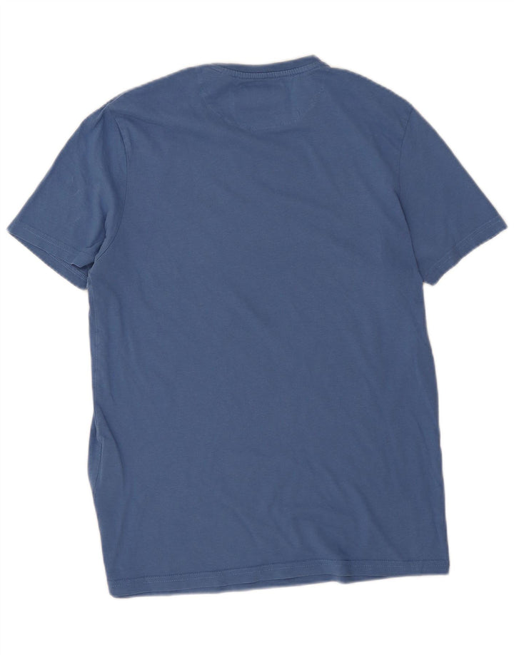 Tricou pentru bărbați Lyle & Scott Top mic, albastru, bumbac