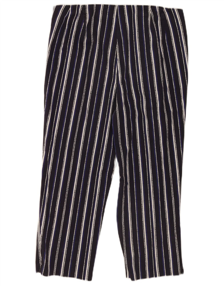 Pantaloni Capri pentru femei Marks & Spencer UK 12 Medium W30 L20 Bleumarin