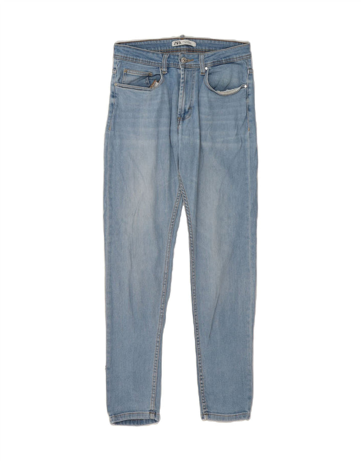 ZARA Womens Slim Jeans EU 38 Small W30 L30 Blue Cotton Vintage Zara and Second-Hand Zara from Messina Hembry 