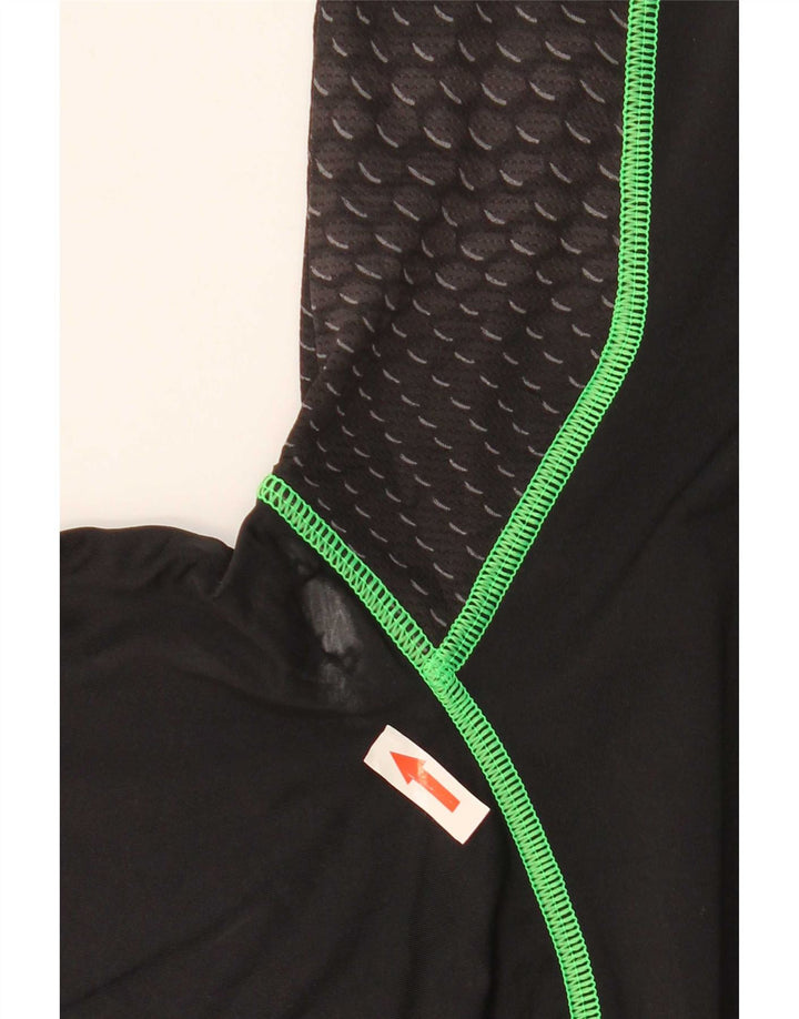Tricou Under Armour pentru bărbați Top Mic Negru Geometric Poliester