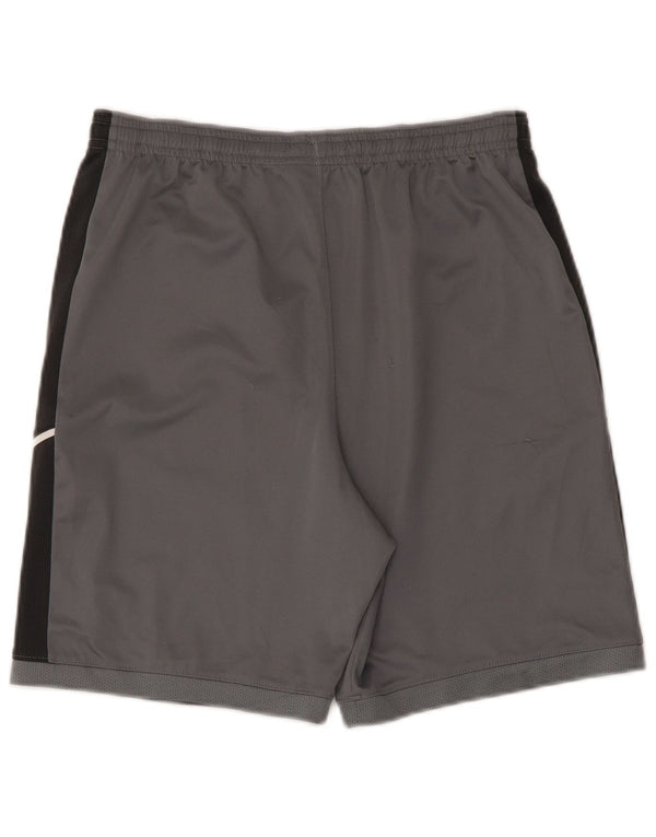 Pantaloni scurți sport Nike Dri Fit pentru băieți 13-14 ani XL, gri, color block