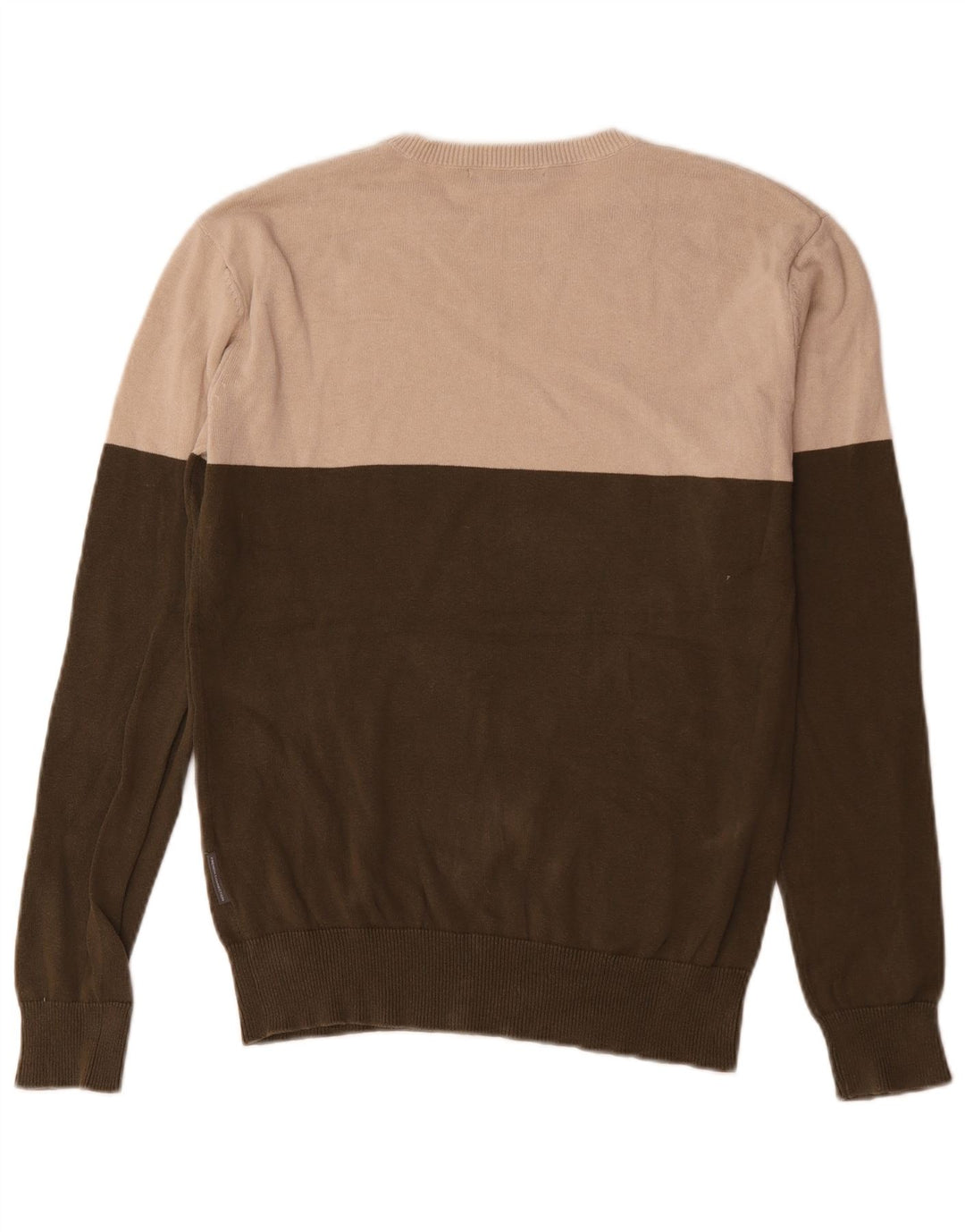 Pulover pentru bărbați French Connection cu decolteu rotund, color kaki mic