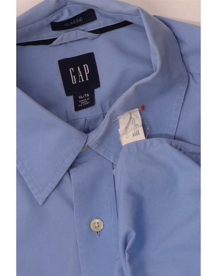 Cămașă pentru bărbați Gap Classic Fit XL Bumbac albastru
