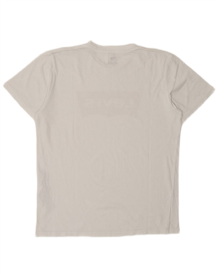 Tricou grafic pentru bărbați Levi's Top Medium White Bumbac