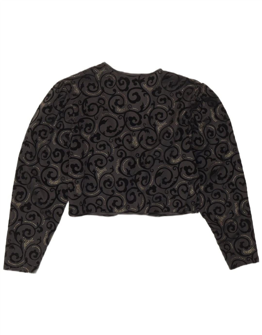 Top Bolero pentru femei Brigitte Both EU 42 Large Black Paisley Poliester