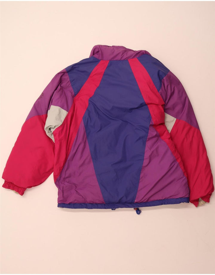 Jachetă reversibilă cu glugă pentru femei VINTAGE, mare, bej, din poliester