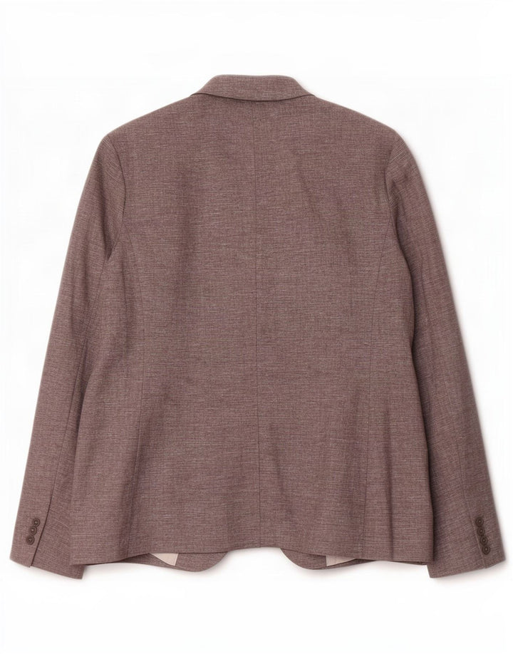 Marks & Spencer jachetă pentru femei, cu 1 buton, slim fit, UK 16, mare, gri