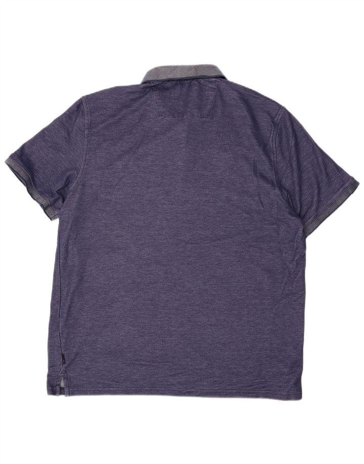 Cămașă polo CALVIN KLEIN pentru bărbați, mare, albastru, bumbac