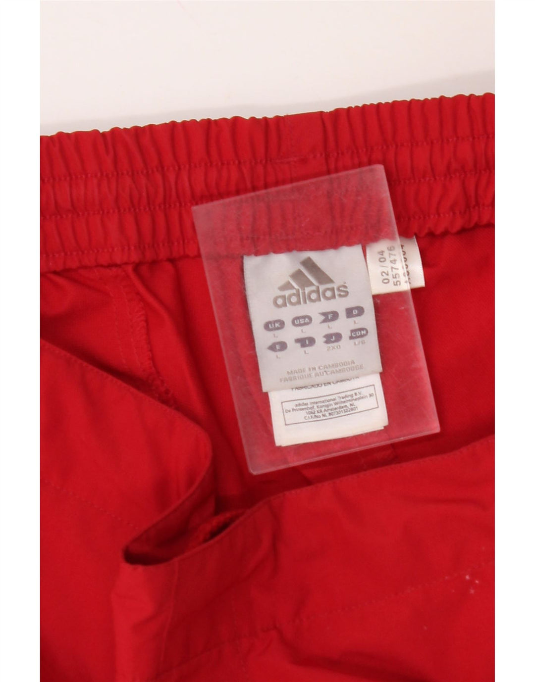 Pantaloni scurți sport pentru bărbați ADIDAS Graphic Bermuda Poliester roșu mare