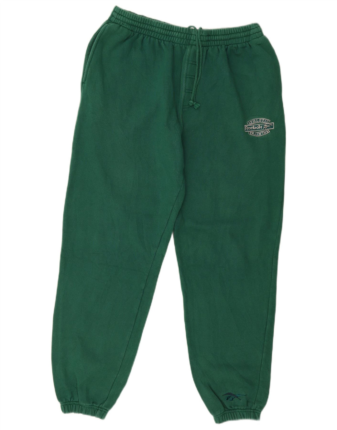 Pantaloni de trening pentru bărbați Reebok Pantaloni de jogging, bumbac verde mediu