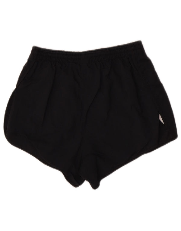 Pantaloni scurți sport Adidas pentru femei UK 8 Small Negru Poliester