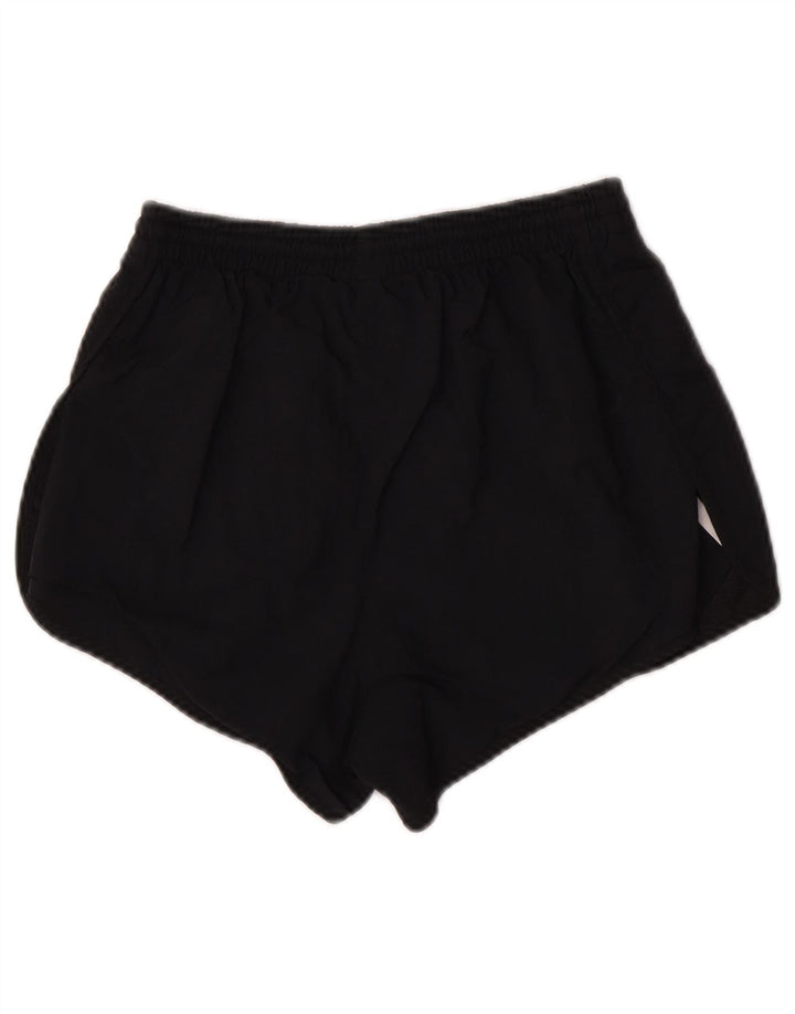 Pantaloni scurți sport Adidas pentru femei UK 8 Small Negru Poliester