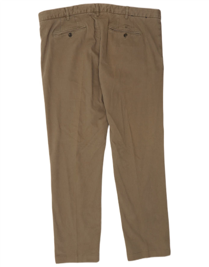Pantaloni chino slim pentru bărbați Gant L40 L32 kaki