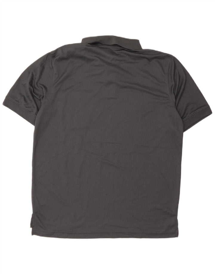 Tricou polo pentru bărbați DICKIES Poliester gri mare