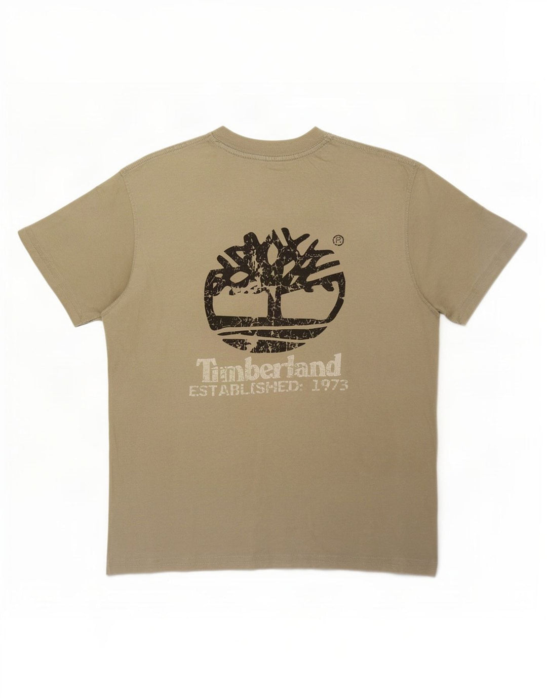 Tricou grafic Timberland pentru bărbați Top mic din bumbac kaki