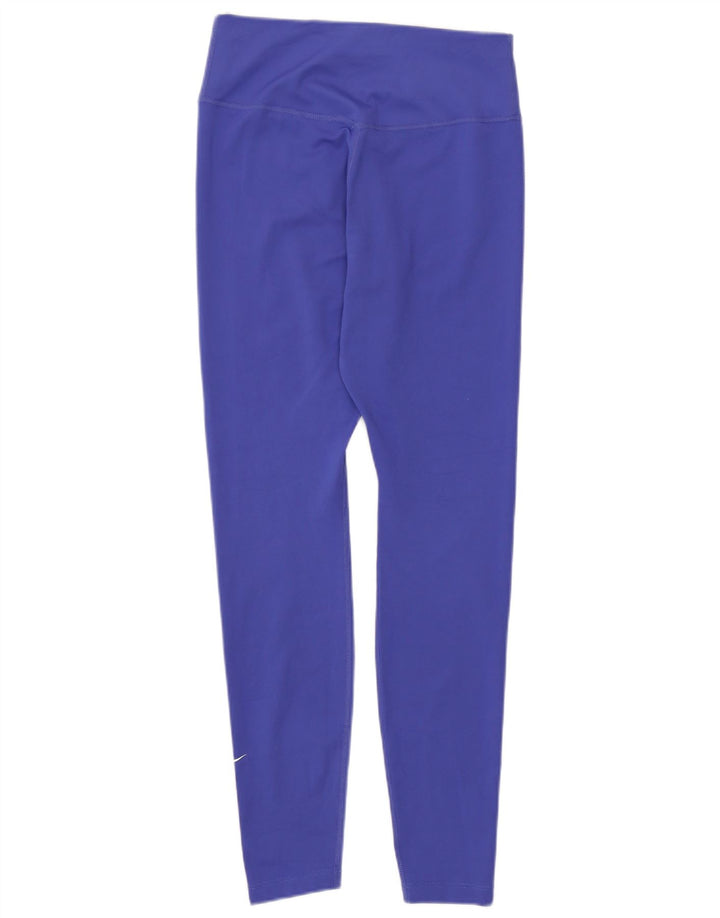 Leggings Nike Dri Fit pentru femei UK 8 Small Blue Poliester