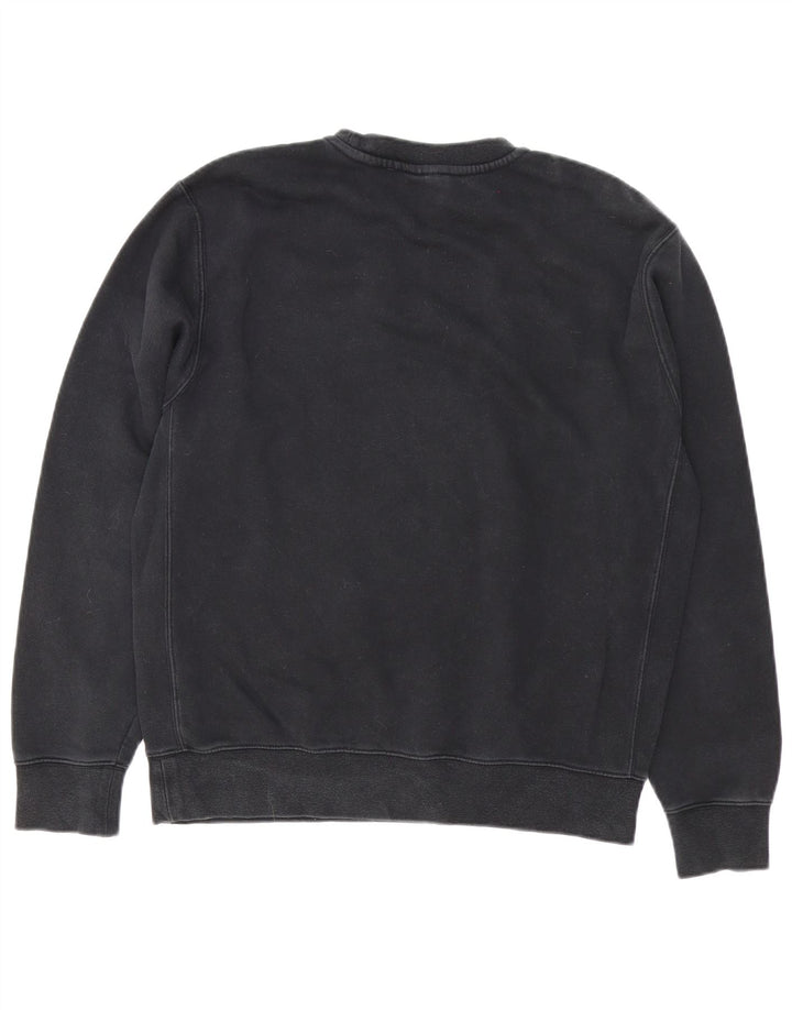 Pulover Nike pentru bărbați, bumbac mediu negru